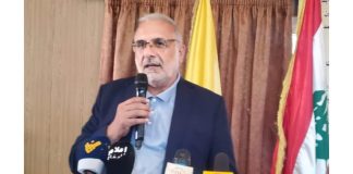 المقداد من طليا: نزع سلاح المقاومة بالقوة دعوة لفتنة داخلية والمستفيد الوحيد هو العدو