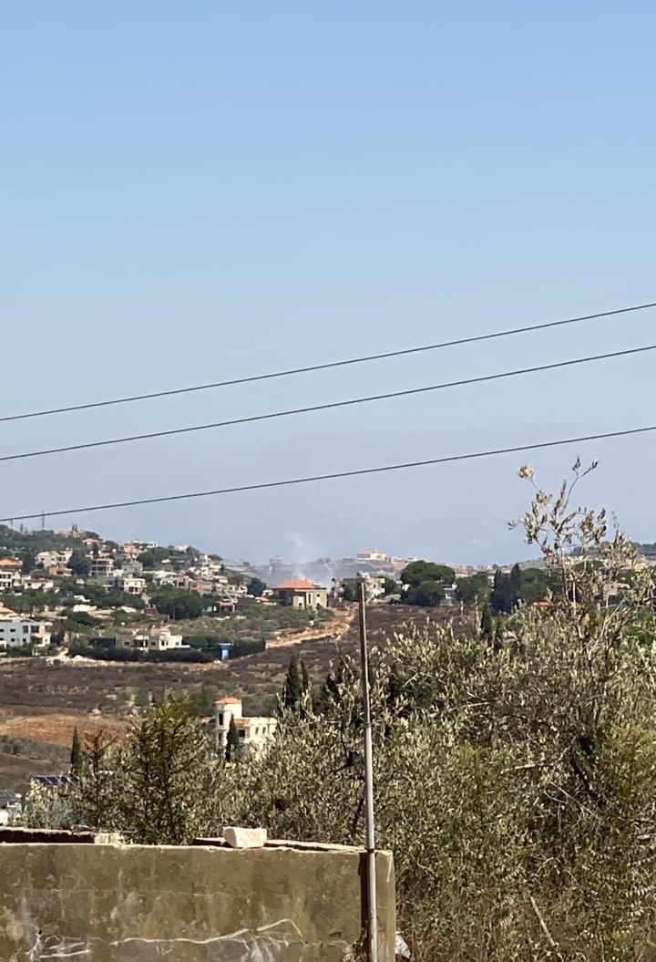 *غارة من مسيرة على اطراف صير الغربية*