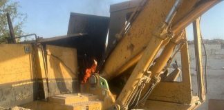 ٲغار الطيران الاسرائيلي المسير مستهدفا آلية “بوكلن” في بلدة يارون من دون وقوع اصابات