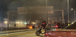 الجيش يوقف عددًا من المحتجين على طريق المطار