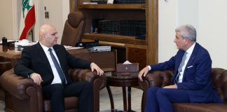 دعوة من وزير الصناعة إلى الرئيس عون