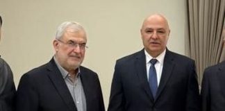 لقاء بين مستشار رئيس الجمهورية ومحمد رعد