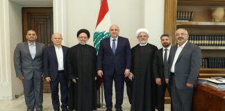 العلامة فضل الله في بعبدا