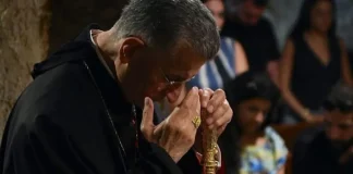 البطريرك الراعي يزور بيت ودير القديس شربل في بقاعكفرا (صور)