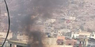 الغارة الإسرائيلية على طريق عيترون-عيناثا أسفرت عن استشهاد شرطي البلدية “يوسف.م