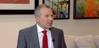باسيل : لحل شامل يحمي لبنان وتسليم السلاح من دون صدام داخلي