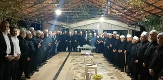 لقاء تضامني مع جنبلاط في راشيا