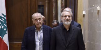 واشنطن: زيارة لاريجاني محاولة لافشال خطة الحكومة