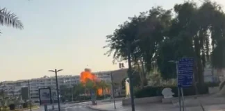 الحوثيون يعلنون مسؤوليتهم… إصابات بسقوط وانفجار مسيّرة في مدينة إيلات