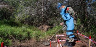 معاودة إزالة الألغام بعد توقف لعامين ومنطقة الخط الأزرق جنوباً الأكثر تفخيخاً