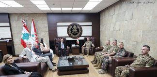 هيكل بحث مع لودريان الاوضاع في المنطقة وسبل دعم الجيش