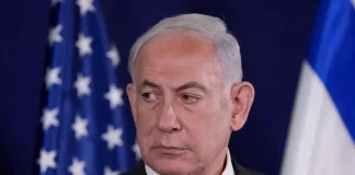 *فلسطين – غـ.ـزة: شاحنات وطائرات مسيرة تبث خطاب نتنياهو لسكان القطاع*