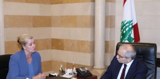 سلام بحث مع نائبة المفوض السامي شؤون عودة اللاجئين السوريين