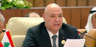 الرئيس عون لعمل عربي يتجاوز الإدانة