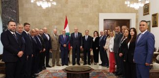 عون أمام وفد من صناعيي البقاع: نعمل على تشديد ضبط الحدود