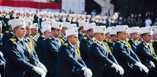 وزارة الدفاع تعلن عن مباراة لتطويع تلامذة ضباط من العسكريين والمدنيين