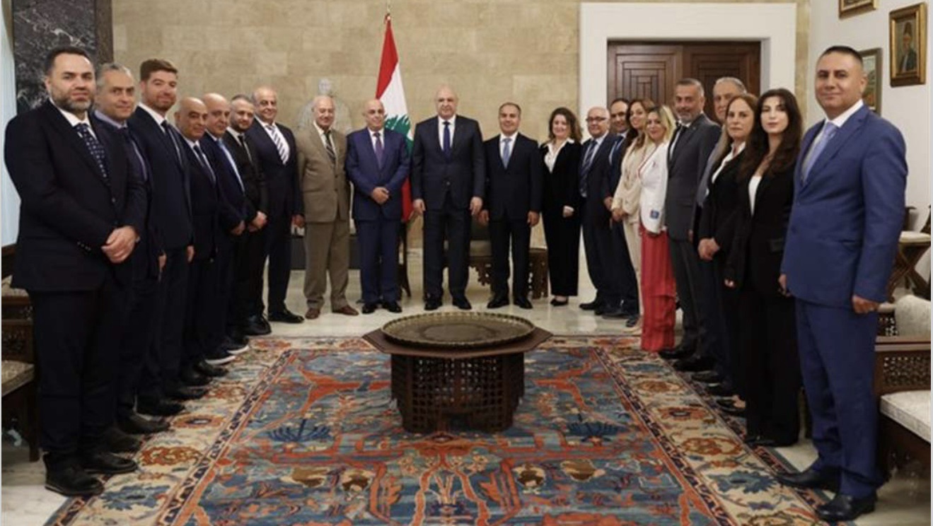 *الرئيس عون يستقبل وفد جمعية صناعيي البقاع ويؤكد دعم الحكومة للصناعة الوطنية*