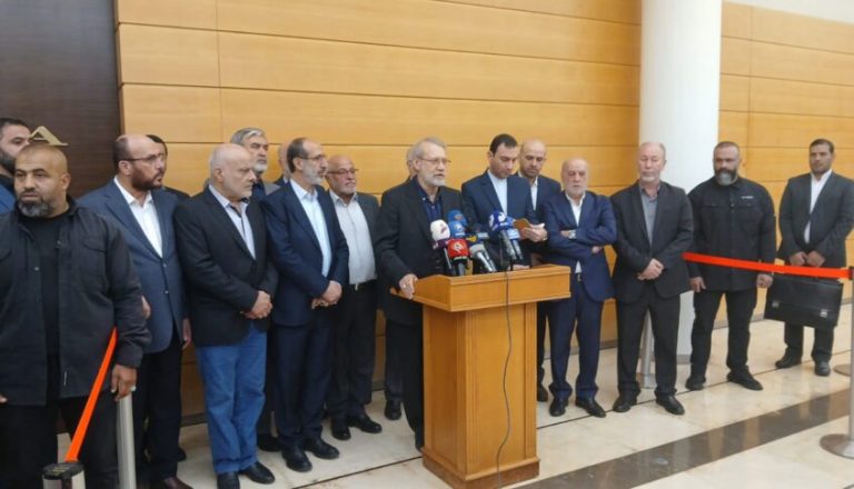 *لاريجاني رداً على سؤال “الجديد” حول الطلب من نعيم قاسم الحوار مع السعودية: نحن لا نصدر أوامر لأحد*