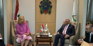 كليمنس تختتم زيارتها إلى لبنان وسوريا: المجتمع الدولي مدعو لدعم الاستقرار وإعادة الإعمار