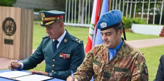 اليونيفيل تسلّم الجيش اللبناني أكثر من 100 آلية في الناقورة