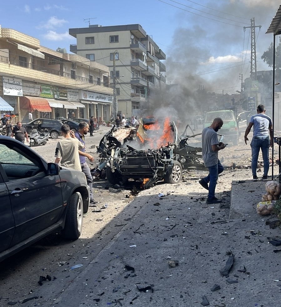 *غارة إسرائيلية’ على زبدين تسفر عن شهيدين’ وإصابة مواطن*