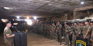 العماد هيكل: سنكون بالمرصاد لكل مَن يحاول المسّ بأمننا ولن يثنينا شيء عن إتمام واجبنا