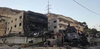 بالفيديو والصور سلسلة غارات استهدفت المصيلح وتحليق طيران مسير فوق الضاحية وبيروت