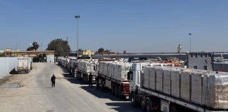 إسرائيل علقت دخول المساعدات الإنسانية إلى قطاع غزة