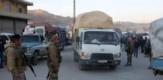 المرحلة السادسة من خطة العودة.. إنطلاق حافلات تقل نازحين سوريين