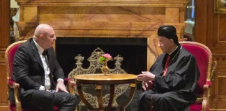 قبيل مشاركته بتقديس مالويان.. عون التقى الراعي واطلع منه على اجواء لقائه البابا