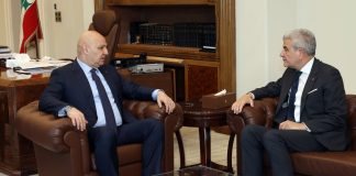 عون بحث في التحضيرات لمعرض الصناعات وتنظيم زراعة القنّب