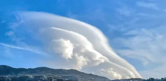 من البقاع إلى شمال لبنان… سحابة عدسية ضخمة تثير الاهتمام (صور رائعة)