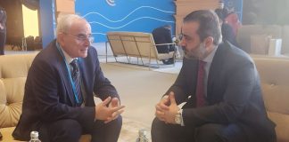 وزير الدفاع يلتقي الشيباني ونائب وزير الدفاع الألماني