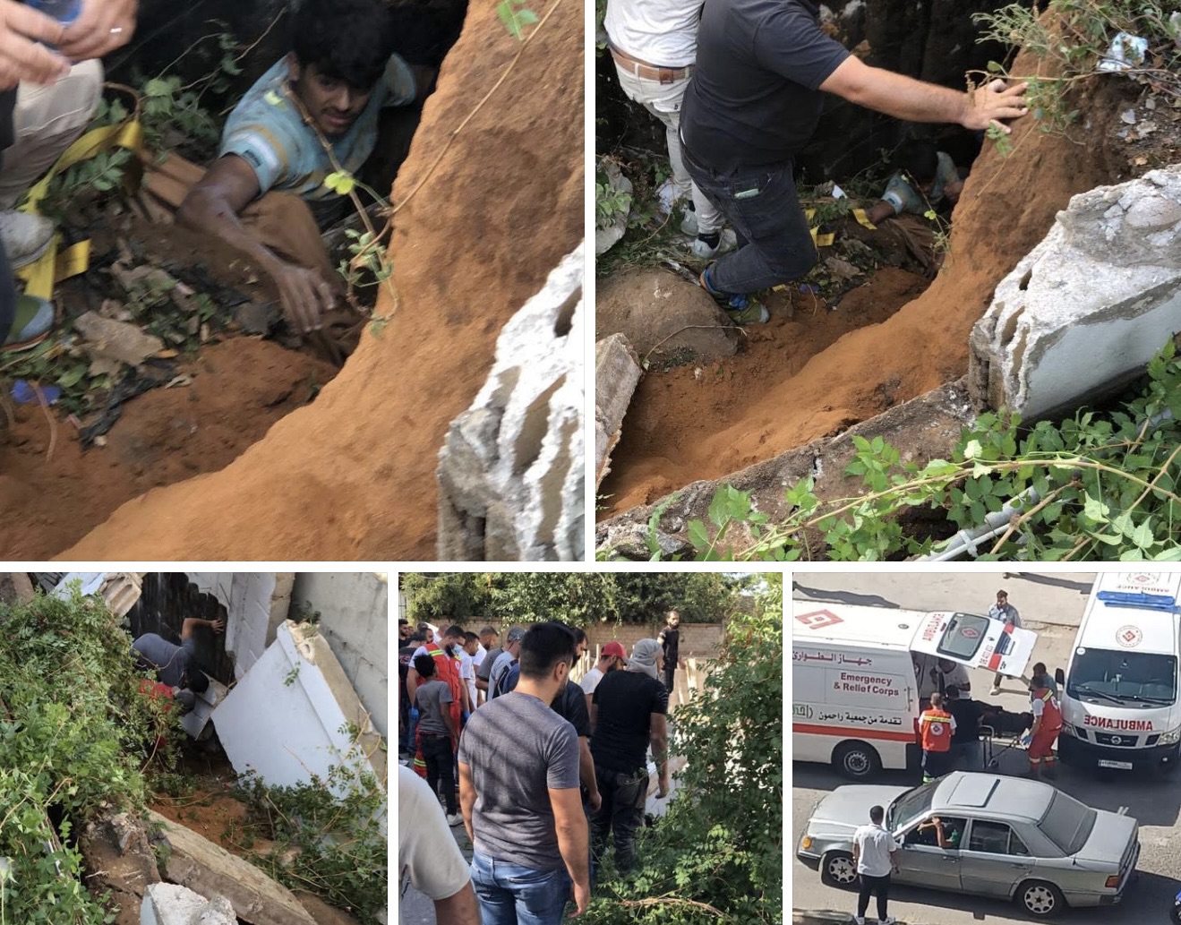 *انهيار حائط في ورشة بناء بطرابلس يسقط عاملين تحت الأنقاض*