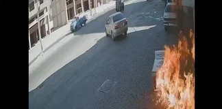 بالفيديو- غادر نقطة التعبئة قبل الانتهاء من تزويد خزان مركبته بالوقود…هذا ما حصل بعدها!