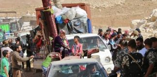 نحو 400 نازح يغادرون لبنان اليوم باتجاه سوريا