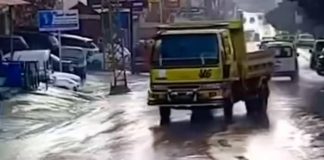 بالفيديو: تشفيط بشاحنة