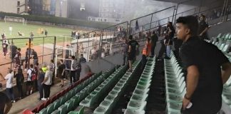 إشكال كبير خلال مباراة “النجمة” – “جويا”.. تكسير وتوتر!على أرض ملعب مجمع الرئيس فؤاد شهاب البلدي في جونية.