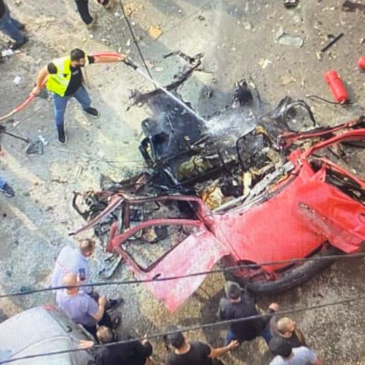 *الغارة التي استهدفت سيارة “رابيد” في تول وقعت في حيّ مكتظ، تزامنًا مع توقيت خروج التلاميذ من مدارسهم*