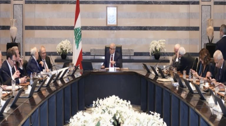 *جلسة لمجلس الوزراء برئاسة الرئيس نواف سلام*