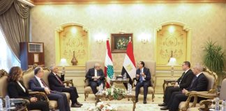 سلام التقى رئيس جمهورية ألمانيا في مصر: ماضون في تنفيذ خطة حصر السلاح بيد الدولة