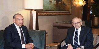 سلام التقى وزير الخارجية المصري: نسعى للاستفادة من المناخ الإقليمي الجديد لتثبيت وقف الأعمال العدائية