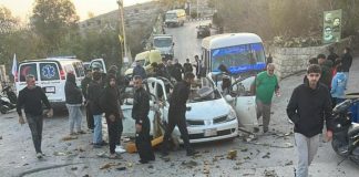 بالفيديو.. استهداف سيارة في الطيري وإصابة طلاب