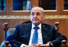 بري للشرق الاوسط: سفراء الخماسية أبلغوني صراحة أنهم يحبّذون تأجيل الانتخابات لكنّي رديت بأني ماضٍ في خوضها ولا أؤيد تأجيلها تقنياً أو التمديد للبرلمان