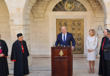 رئيس الجمهورية بعد لقائه الراعي: الاتصالات الدبلوماسية لم تتوقف من اجل ابعاد شبح الحرب عن لبنان وان شاء الله نشهد دولة المؤسسات لا دولة الاحزاب والطوائف