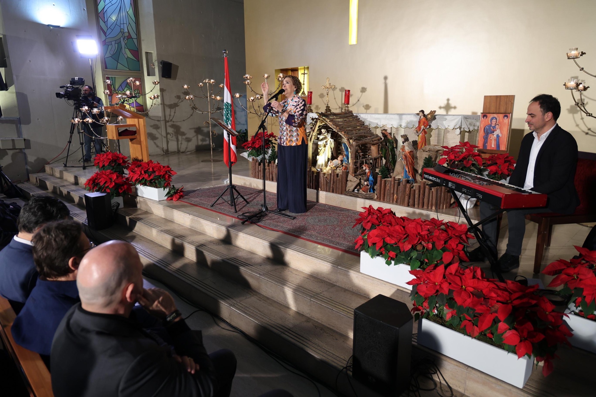 جومانة مدوّر تُحيي ريسيتالاً ميلادياً في كنيسة مار جرجس بدعوة من ريتيـلو فاونديشن