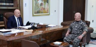 الأوضاع الأمنية بين عون ولاوندس