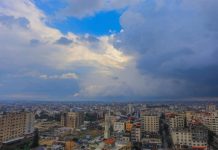 منخفض جوي ضعيف اليوم والحرارة الى انخفاض…