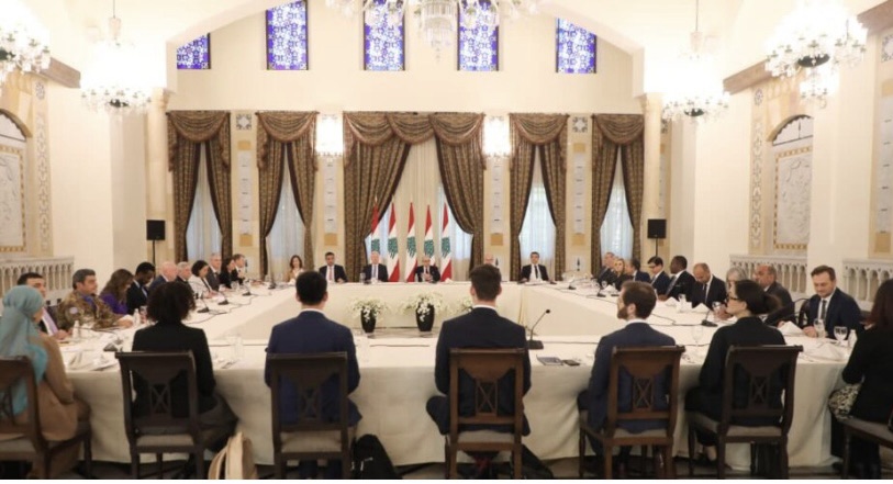 *الرئيس سلام يستقبل وفد الدول الخمس في مجلس الأمن: تشديد على الإصلاح والسيادة وضرورة قوة أممية بعد انتهاء ولاية اليونيفيل*