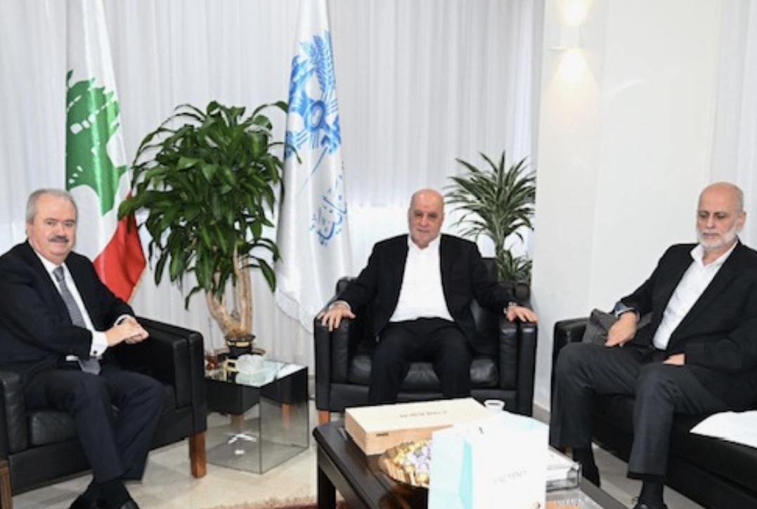 *وزير المال ياسين جابر يبحث ملف التعويضات مع شري وترغام لدعم إعادة إسكان الضاحية الجنوبية*